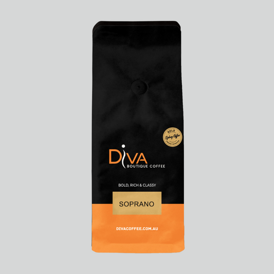 Diva Coffee - Soprano Beans - 1kg