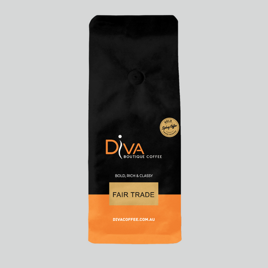 Diva Coffee - Fair Trade Beans - 1kg