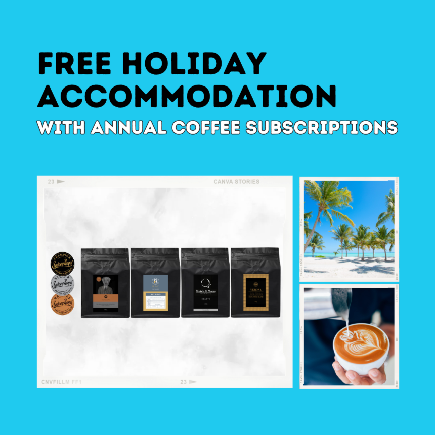 Variety Monthly Coffee Subscription + Guaranteed $1000 Holiday Voucher*