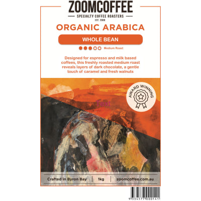 Organic Arabica (Zoom Coffee) Beans 1kg